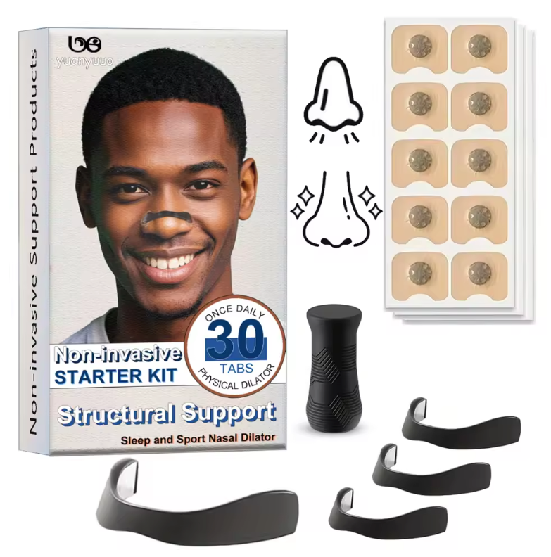 Magnetische Neusclip Trainer – Ademhalingshulp voor Sport, Slaap en Dagelijks Gebruik