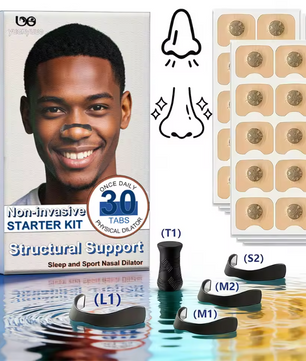 Magnetische Neusclip Trainer – Ademhalingshulp voor Sport, Slaap en Dagelijks Gebruik