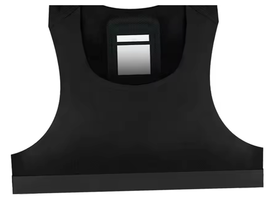 Voetbal Trainingsvest met Tracker Vak – Ademend Sportvest voor Prestatie en Training