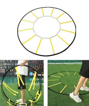 Circulaire Agility Ladder – Multifunctionele Trainingsladder voor Snelheid, Coördinatie en Voetwerk