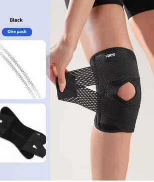 Kniebrace met Compressie en Zijdelingse Stabilisatie – Ademende Ondersteuning voor Knie en Herstel