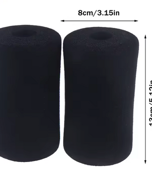 Schuimhoes Set voor Fitnessapparatuur – Beschermende Foam Pads voor Sit-up Bank en Trainingsmachines (2 Stuks)