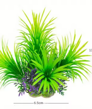 Kunstmatige Aquariumplant – Compacte Waterplant Decoratie voor Aquarium en Aquascape