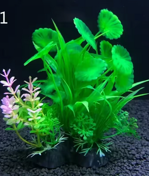 Set van 12 Kunstmatige Aquariumplanten – Onderwater Gras Decoratie voor Vissentank (14 cm)