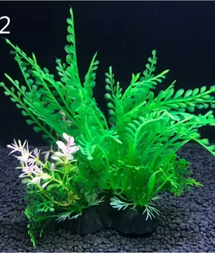 Set van 12 Kunstmatige Aquariumplanten – Onderwater Gras Decoratie voor Vissentank (14 cm)