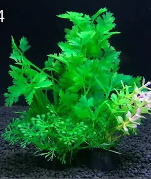Set van 12 Kunstmatige Aquariumplanten – Onderwater Gras Decoratie voor Vissentank (14 cm)