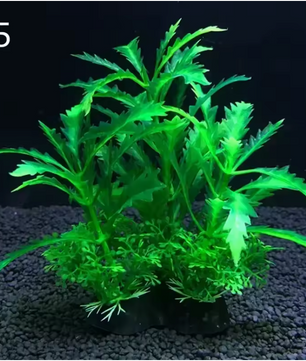 Set van 12 Kunstmatige Aquariumplanten – Onderwater Gras Decoratie voor Vissentank (14 cm)