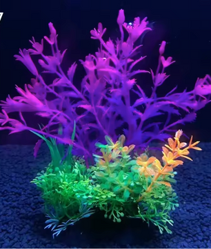 Set van 12 Kunstmatige Aquariumplanten – Onderwater Gras Decoratie voor Vissentank (14 cm)