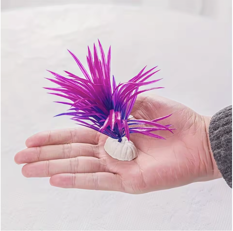 Kunstmatige Aquariumplanten – Onderhoudsvrije Waterplant Decoratie voor Aquarium (1 of 10 Stuks)