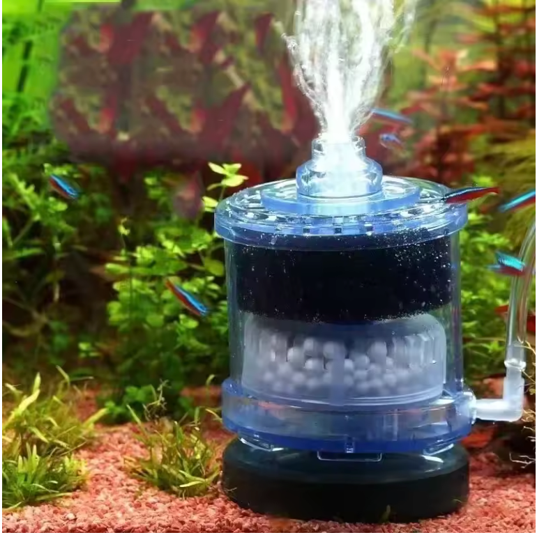 Biochemisch Sponsfilter Aquarium – Luchtgedreven Filter voor Garnalen en Vijver