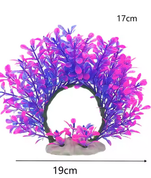 Kunstmatige Aquariumplant Krans – Realistische Waterplant Decoratie voor Aquarium