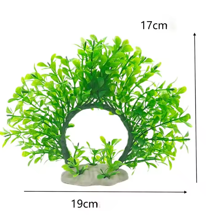 Kunstmatige Aquariumplant Krans – Realistische Waterplant Decoratie voor Aquarium