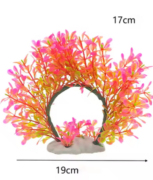 Kunstmatige Aquariumplant Krans – Realistische Waterplant Decoratie voor Aquarium