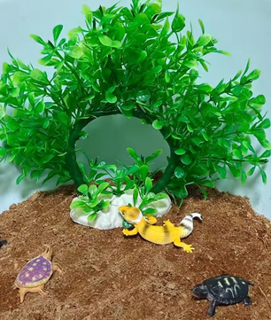 Kunstmatige Aquariumplant Krans – Realistische Waterplant Decoratie voor Aquarium