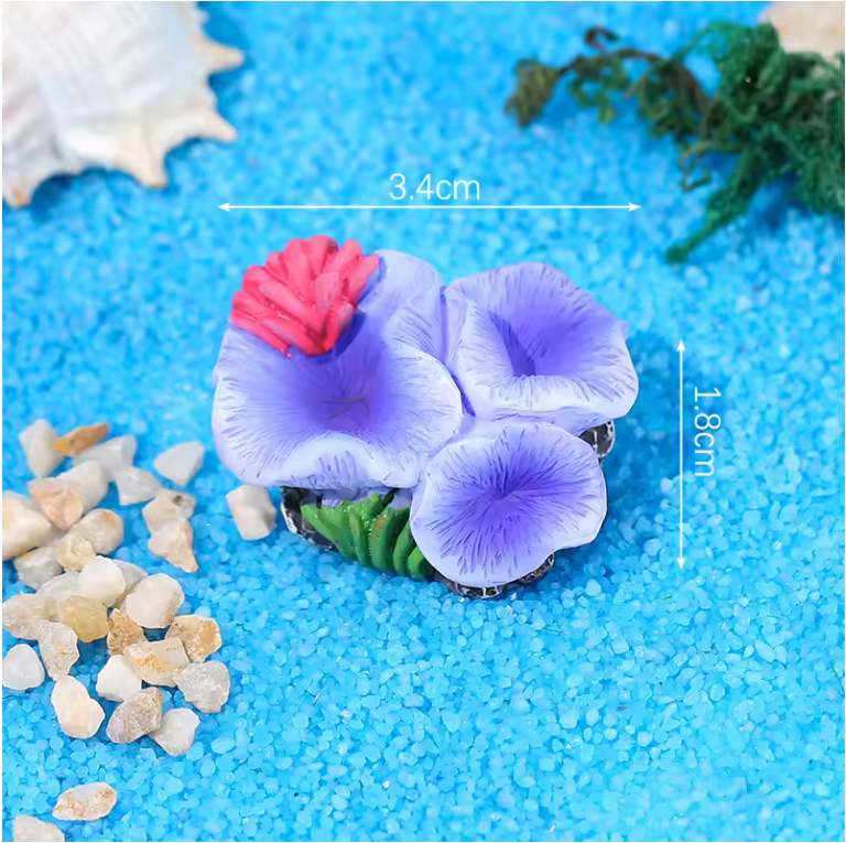 Aquarium Zeester Decoratie – Hars Ornament voor Onderwater Landschap en Aquascape