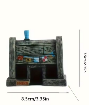 Aquarium Mini Landschap Decoratie – Schuilplaats Ornament voor Vissen en Garnalen