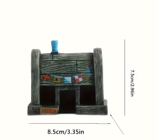 Aquarium Mini Landschap Decoratie – Schuilplaats Ornament voor Vissen en Garnalen