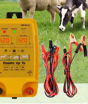 Schrikdraad Apparaat 12 km – Elektrische Afrastering Controller 12V
