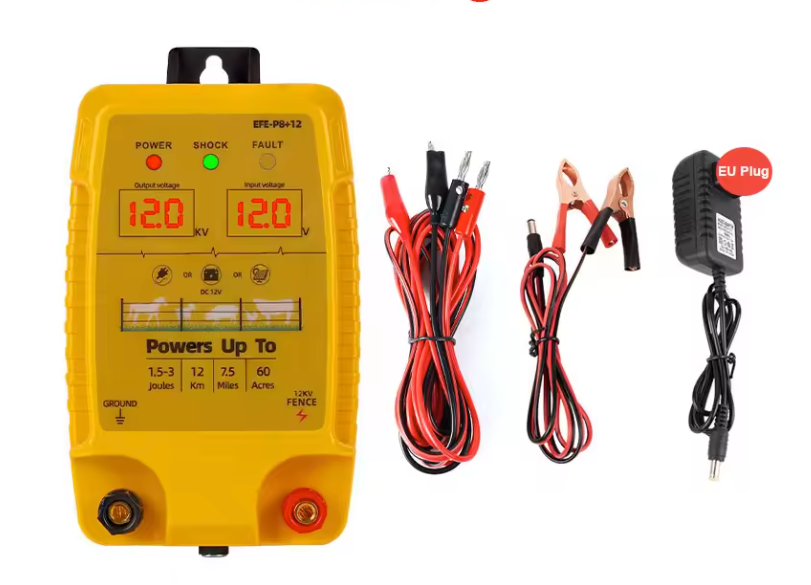 Schrikdraad Apparaat 12 km – Elektrische Afrastering Controller 12V