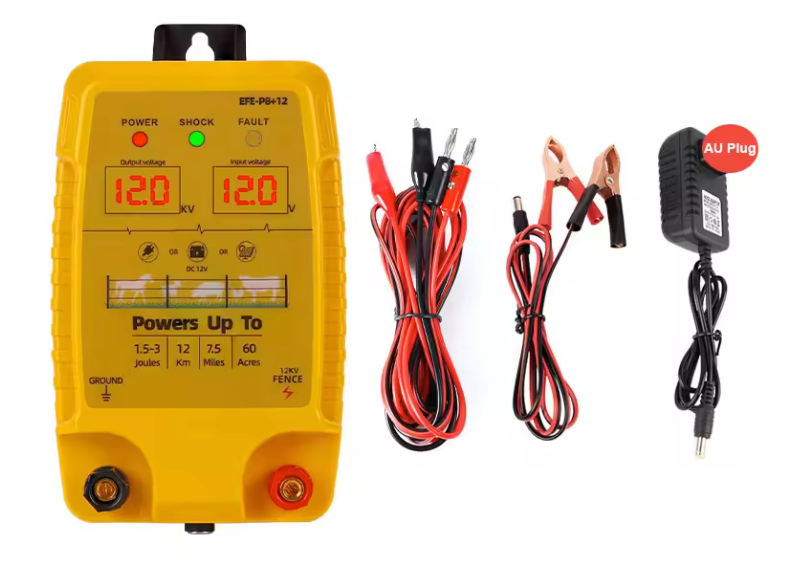 Schrikdraad Apparaat 12 km – Elektrische Afrastering Controller 12V