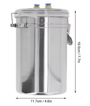 Handmatige Melkmachine 2L – Draagbare Melkset met RVS Fles
