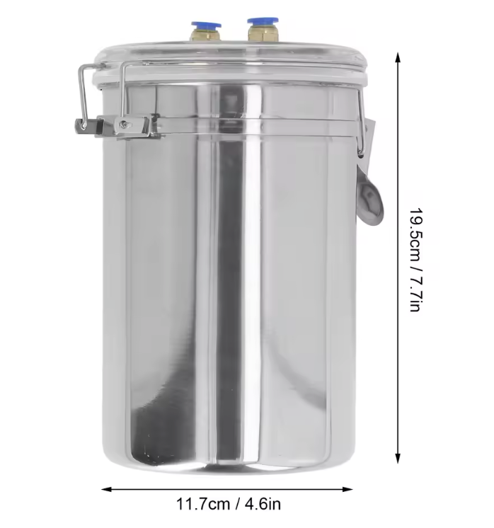 Handmatige Melkmachine 2L – Draagbare Melkset met RVS Fles