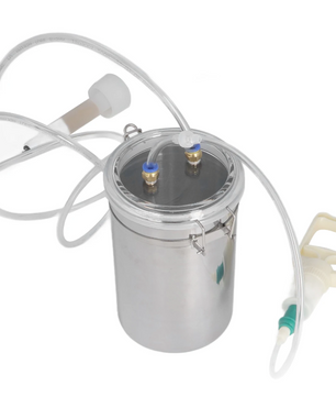 Handmatige Melkmachine 2L – Draagbare Melkset met RVS Fles