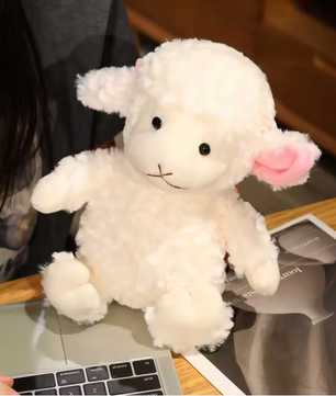 Schattige Schapen Knuffel – Zachte Pluche Lam Knuffel voor Baby’s en Kinderen