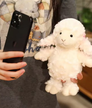 Schattige Schapen Knuffel – Zachte Pluche Lam Knuffel voor Baby’s en Kinderen