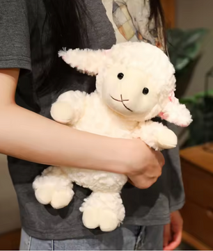 Schattige Schapen Knuffel – Zachte Pluche Lam Knuffel voor Baby’s en Kinderen