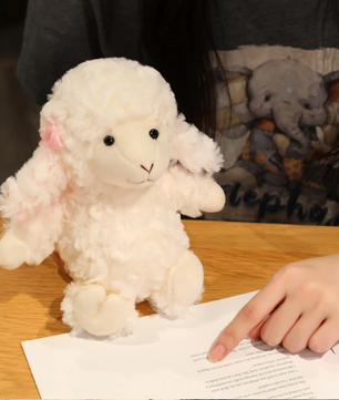 Schattige Schapen Knuffel – Zachte Pluche Lam Knuffel voor Baby’s en Kinderen