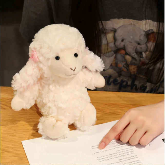 Schattige Schapen Knuffel – Zachte Pluche Lam Knuffel voor Baby’s en Kinderen