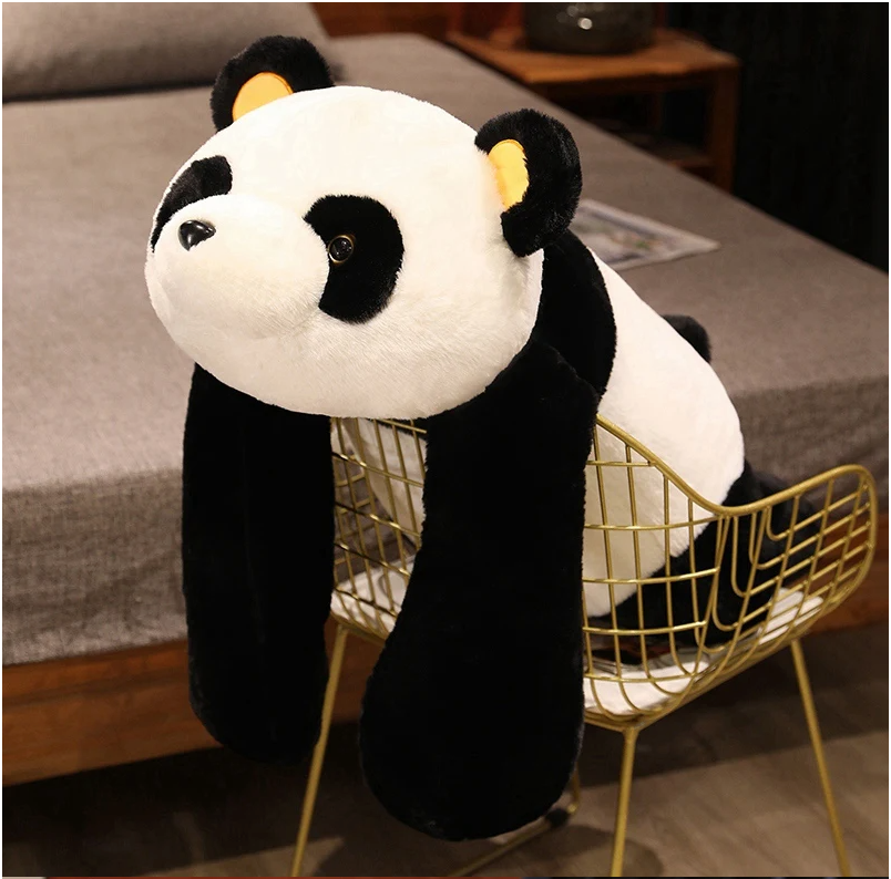 Grote Panda Knuffel – Zacht Pluche Panda Kussen en Knuffel voor Kinderen (60–120 cm)