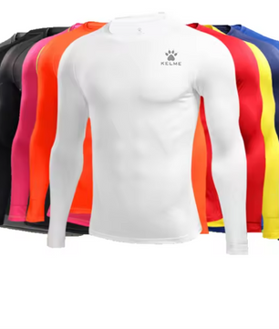 Compressie Sportshirt Lange Mouwen – Ademend Fitness Shirt voor Heren