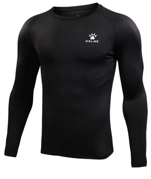 Compressie Sportshirt Lange Mouwen – Ademend Fitness Shirt voor Heren