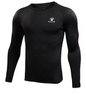 Compressie Sportshirt Lange Mouwen – Ademend Fitness Shirt voor Heren