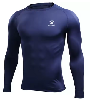 Compressie Sportshirt Lange Mouwen – Ademend Fitness Shirt voor Heren