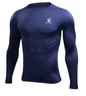 Compressie Sportshirt Lange Mouwen – Ademend Fitness Shirt voor Heren