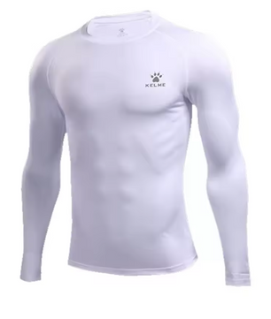 Compressie Sportshirt Lange Mouwen – Ademend Fitness Shirt voor Heren
