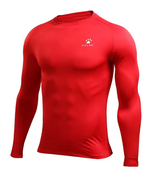 Compressie Sportshirt Lange Mouwen – Ademend Fitness Shirt voor Heren