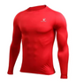 Compressie Sportshirt Lange Mouwen – Ademend Fitness Shirt voor Heren