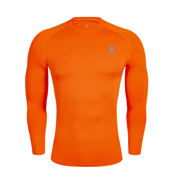 Compressie Sportshirt Lange Mouwen – Ademend Fitness Shirt voor Heren