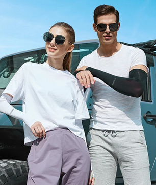 UV Beschermende Arm Sleeves – Ademend Ice Silk Sport Mouwen