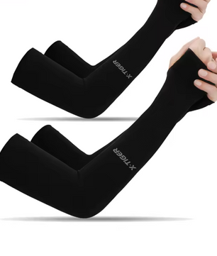 UV Beschermende Arm Sleeves – Ademend Ice Silk Sport Mouwen