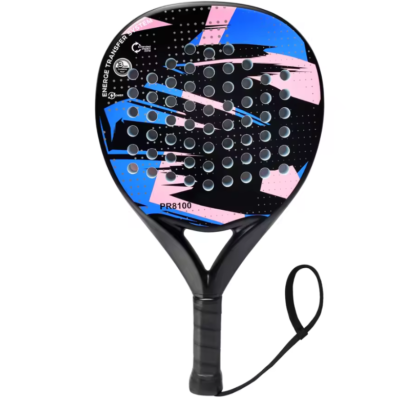 Padel Racket Carbon Fiber – EVA Memory Foam Core Lichtgewicht