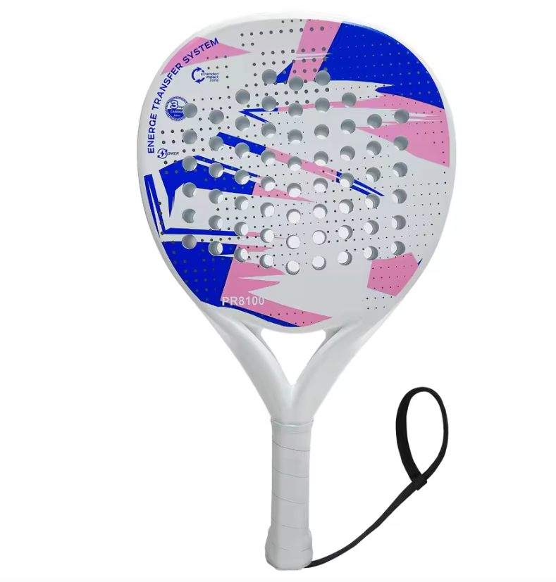Padel Racket Carbon Fiber – EVA Memory Foam Core Lichtgewicht
