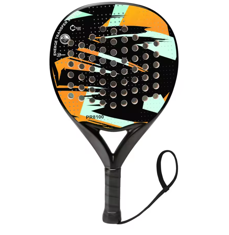 Padel Racket Carbon Fiber – EVA Memory Foam Core Lichtgewicht