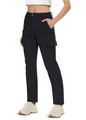 Fleece Gevoerde Outdoor Broek Dames – Waterafstotend, Winddicht en Warm, Hiking en Ski