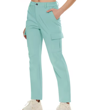 Fleece Gevoerde Outdoor Broek Dames – Waterafstotend, Winddicht en Warm, Hiking en Ski
