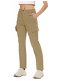 Fleece Gevoerde Outdoor Broek Dames – Waterafstotend, Winddicht en Warm, Hiking en Ski